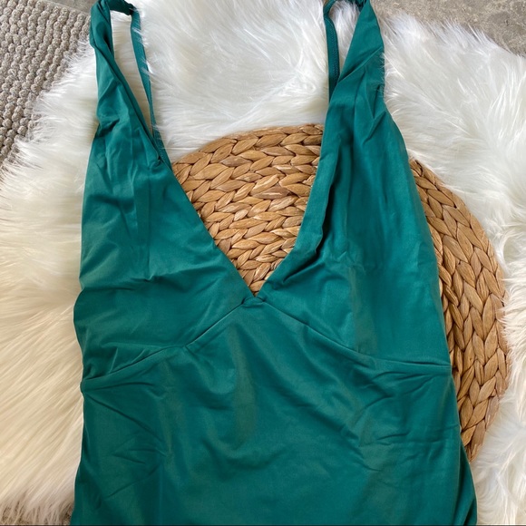 Tavik // Revolve Drew One Piece Swimsuit Storm Grn - Picture 6 of 8